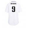 Real Madrid Karim Benzema #9 Hemmatröja Dam 2022-23 Korta ärmar